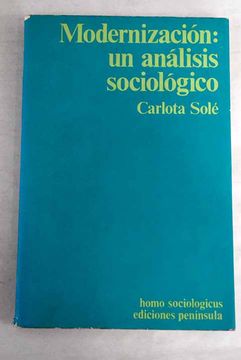 portada Modernizacion: Un Analisis Sociologico