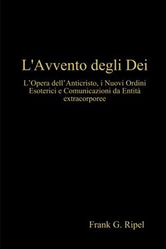 portada L'Avvento degli Dei (Italian Edition)