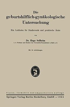 portada Die geburtshilflich-gynäkologische Untersuchung: Ein Leitfaden für Studierende und praktische Ärzte (German Edition)