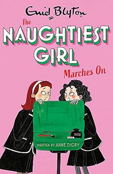 portada Naughtiest Girl Marches on: Book 10 (en Inglés)