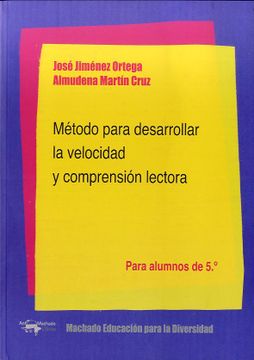 portada Metodo Para Desarrollar la Velocidad y Comprension Lectora 5 (in Spanish)