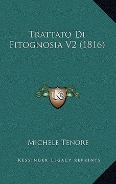 portada Trattato Di Fitognosia V2 (1816) (en Italiano)