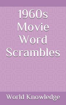 portada 1960s Movie Word Scrambles (en Inglés)