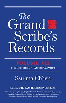 portada The Grand Scribe's Records, Volume Viii: The Memoirs of han China, Part i (en Inglés)