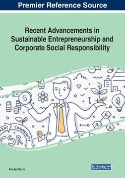 portada Recent Advancements in Sustainable Entrepreneurship and Corporate Social Responsibility (en Inglés)