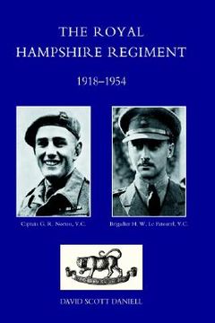 portada royal hampshire regiment. 1918-1954 (en Inglés)