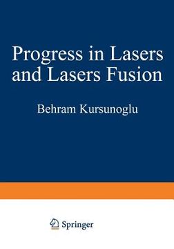 portada Progress in Lasers and Laser Fusion (in English)