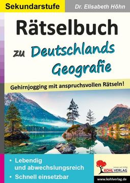 portada Rätselbuch zu Deutschlands Geografie (en Alemán)