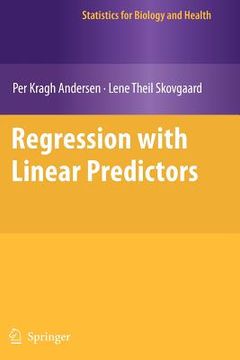 portada regression with linear predictors (en Inglés)