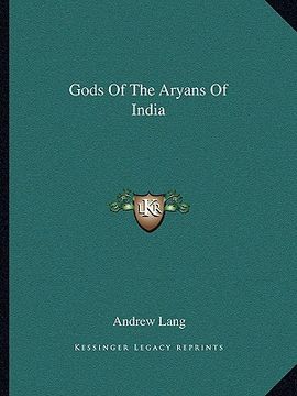 portada gods of the aryans of india (in English)