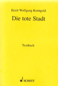 portada Die Tote Stadt (en Alemán)