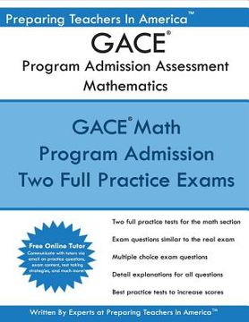 portada GACE Program Admission Assessment - Mathematics: GACE Math 201 Study Guide
