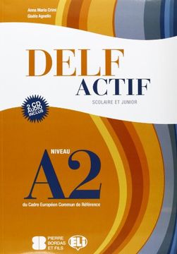 portada Delf actif a2 book (+2cd).scolaire et junior (en Inglés)