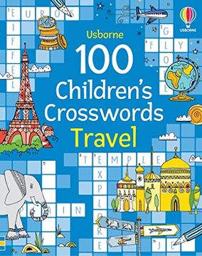 portada 100 Children's Crosswords: Travel (in English)