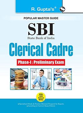 portada Sbi: Clerical Cadre (Junior Associates) Phase-I Preliminary Exam Guide (Big Size) 