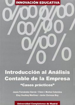 portada Introduccion al analisis contable de la empresa. "casos practicos"