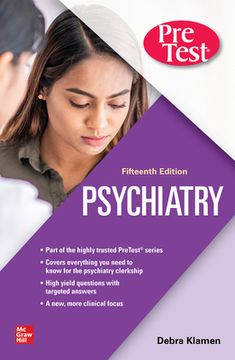 portada Psychiatry Pretest Self-Assessment and Review, 15th Edition (en Inglés)