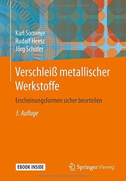 portada Verschleiß Metallischer Werkstoffe: Erscheinungsformen Sicher Beurteilen (en Alemán)