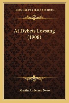 portada Af Dybets Lovsang (1908) (en Danés)