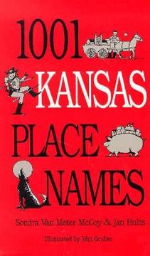 portada 1001 kansas place names (pb) (en Inglés)