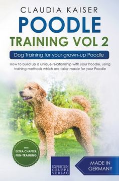 portada Poodle Training Vol 2 - Dog Training for Your Grown-up Poodle (en Inglés)