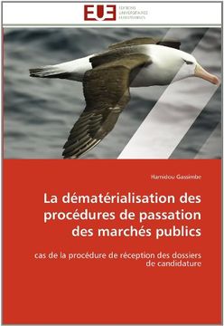 portada La Dematerialisation Des Procedures de Passation Des Marches Publics