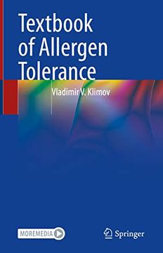 portada Textbook of Allergen Tolerance (en Inglés)