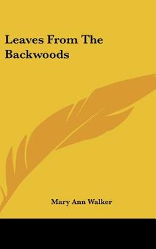 portada leaves from the backwoods (en Inglés)