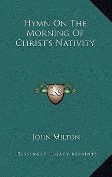 portada hymn on the morning of christ's nativity (en Inglés)