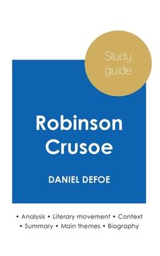 portada Study guide Robinson Crusoe by Daniel Defoe (in-depth literary analysis and complete summary) (en Inglés)