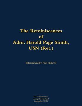 portada Reminiscences of Adm. Harold Page Smith, USN (Ret.)