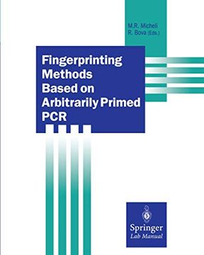portada Fingerprinting Methods Based on Arbitrarily Primed pcr (Springer lab Manuals) (en Inglés)