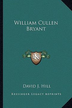 portada william cullen bryant (in English)