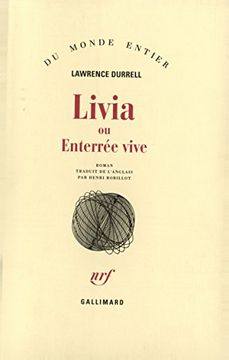 portada Livia ou Enterrée Vive (en Francés)