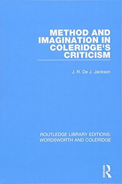 portada Method and Imagination in Coleridge's Criticism (en Inglés)