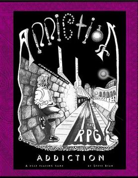 portada Addiction The RPG: Book 1 Rulebook (en Inglés)