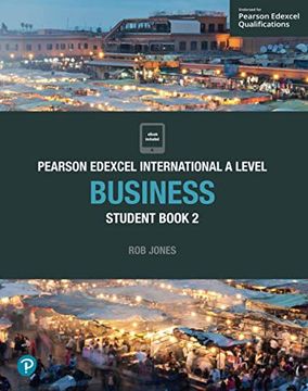 portada Pearson Edexcel International a Level Business Student Book (in English)