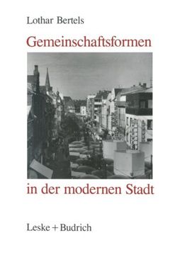 portada Gemeinschaftsformen in der modernen Stadt (German Edition)