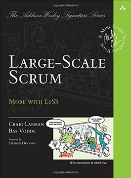 portada Large-Scale Scrum: More with LeSS (Addison-Wesley Signature Series (Cohn)) (en Inglés)