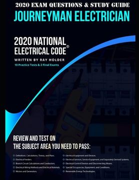 portada 2020 Journeyman Electrician Exam Questions and Study Guide: 400+ Questions from 14 Tests: Practice Exams, Exam Review, Testing Tips (en Inglés)