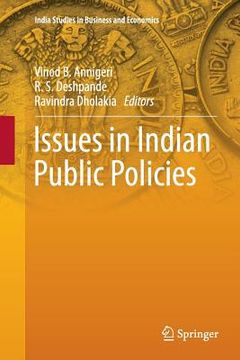 portada Issues in Indian Public Policies (en Inglés)