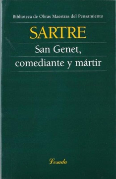 portada San Genet, Comediante y Martir