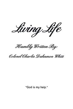 portada Living Life: Living with God's help (en Inglés)