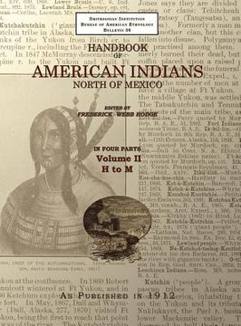 portada Handbook of American Indians Volume 2: North of Mexico (en Inglés)