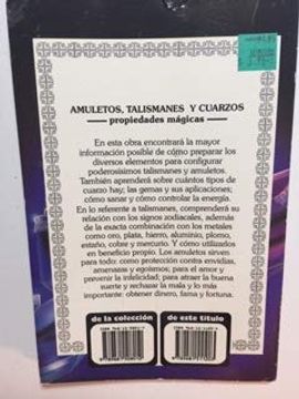 portada Amuletos, Talismanes y Cuarzos (Propiedades Magicas) (in Spanish)