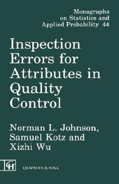 portada inspection errors for attributes in quality control (en Inglés)
