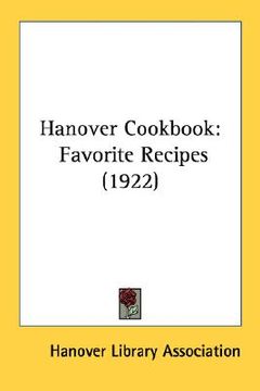 portada hanover cookbook: favorite recipes (1922) (en Inglés)