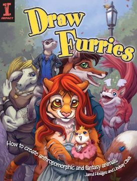 portada draw furries,how to create anthropomorphic and fantasy animals (in English)
