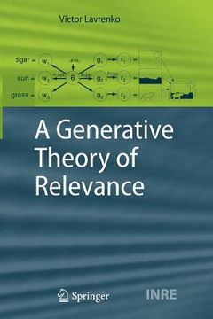 portada a generative theory of relevance (en Inglés)