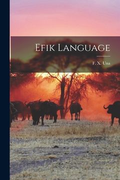portada Efik Language (en Inglés)